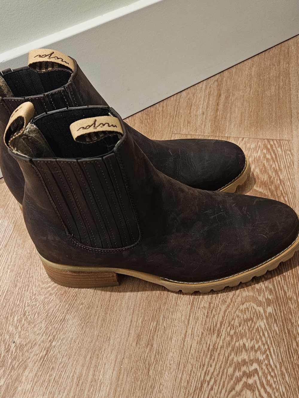 Mija super soft napa leather boot, Colour Chocolate